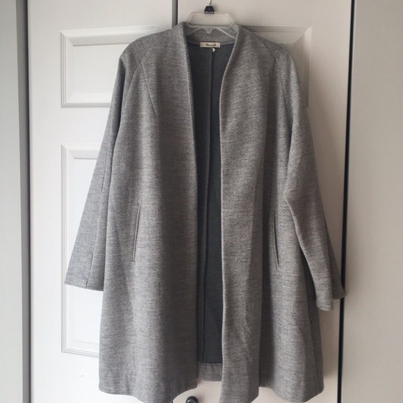 Madewell herringbone swing coat - Picture 2 of 3